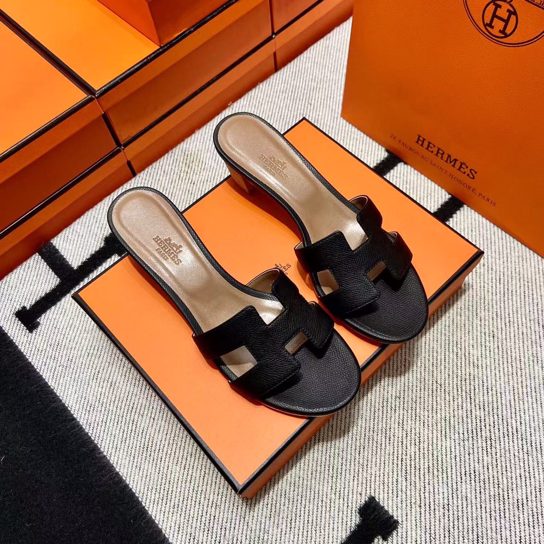 에르메스 올수공 오아시스 슬리퍼 샌들 앱송 48